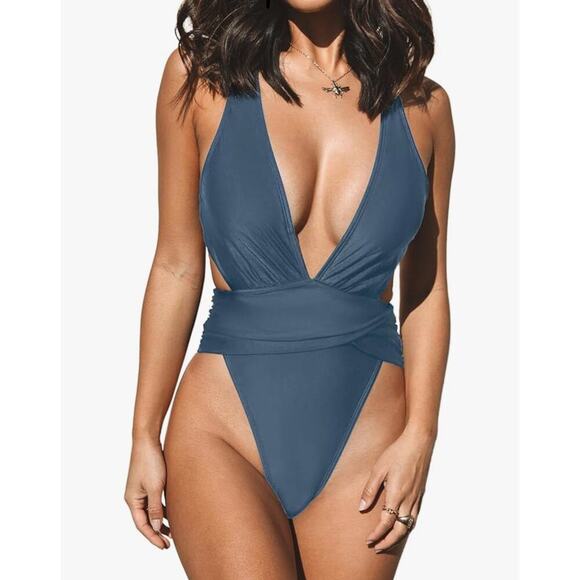 New With Tags: CUPSHE One Piece Swimsuit - Picture 1 of 5